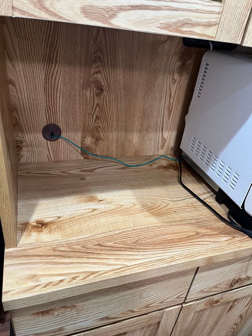 LOWYA 耐震ラッチ付き食器棚 120cm