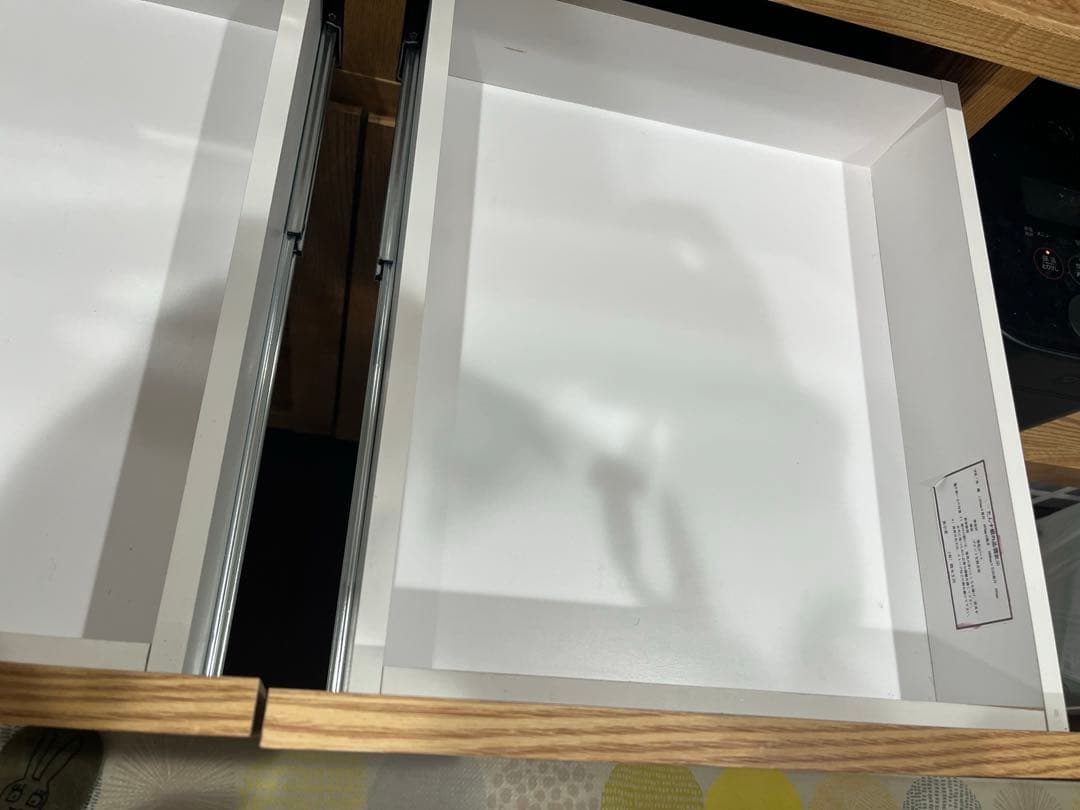 LOWYA 耐震ラッチ付き食器棚 120cm