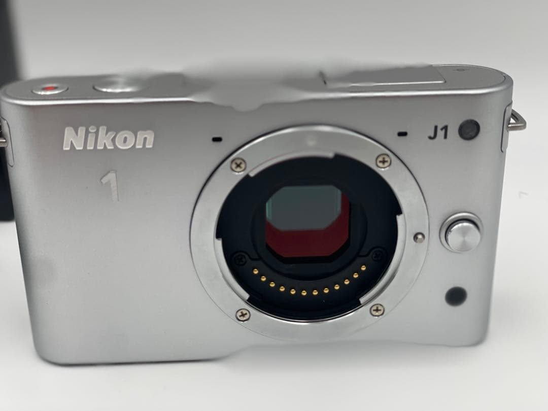 Nikon 1 J1 ミラーレスカメラ シルバー 本体のみ　動作確認OK
