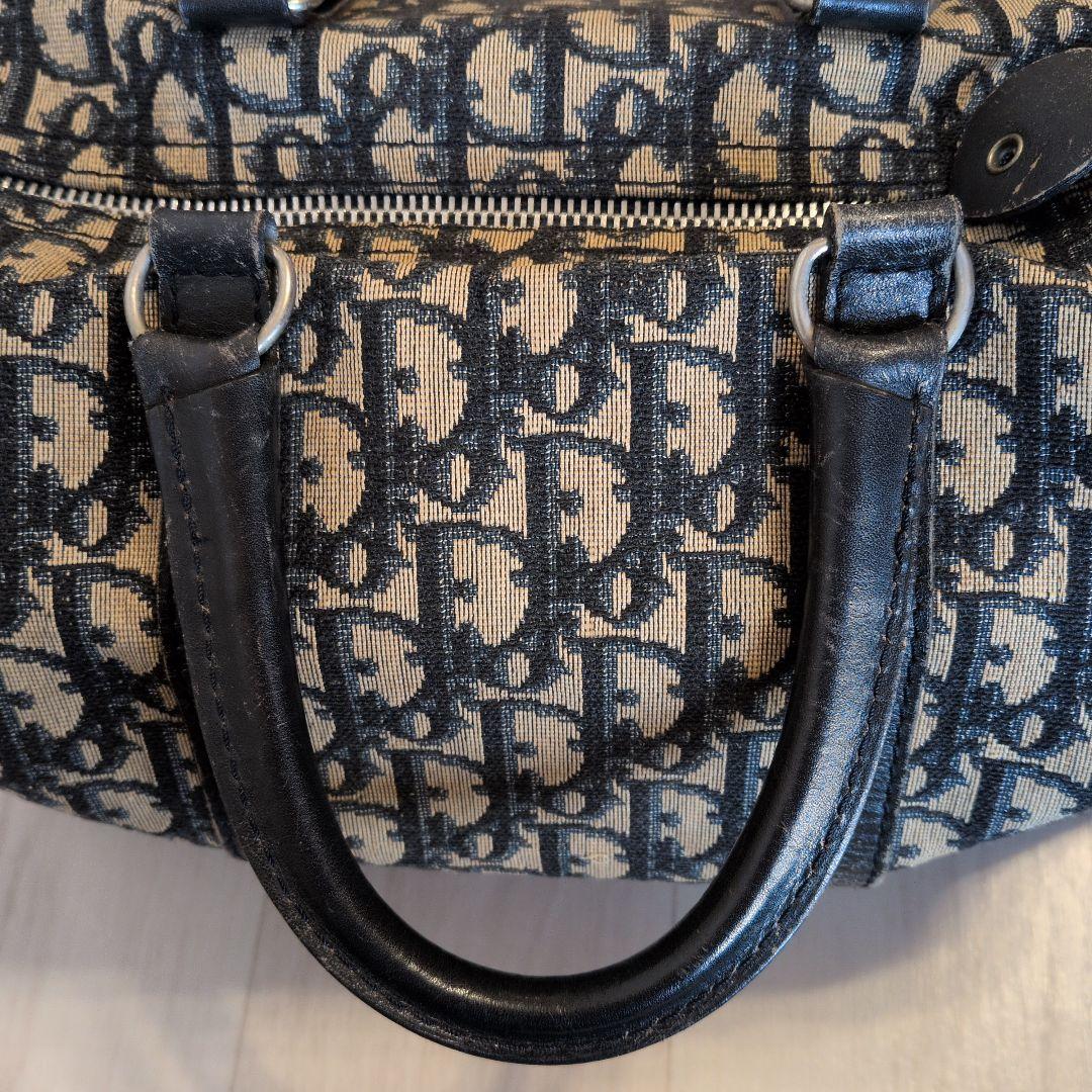 Christian Dior トロッター柄　ボストンバック