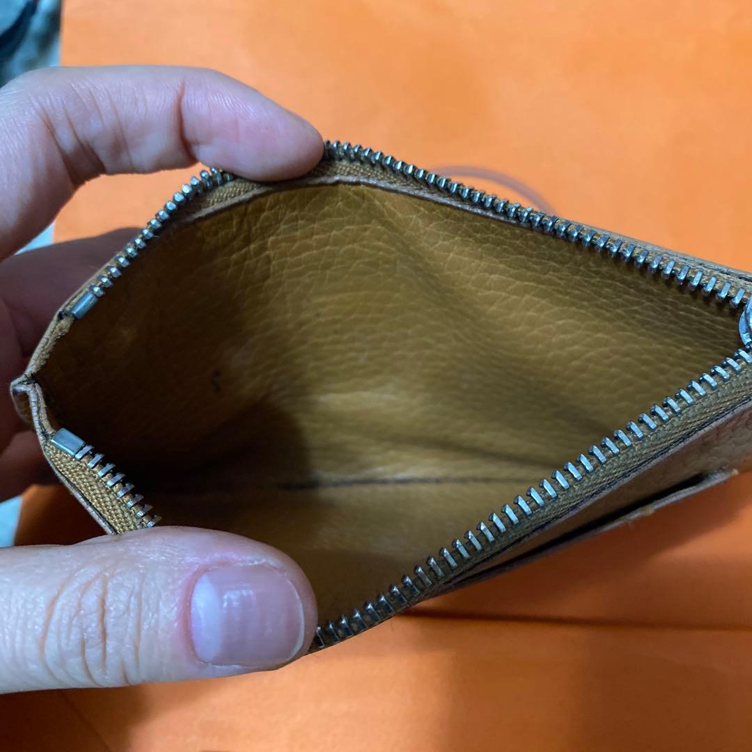 最終値引 HERMÈS (エルメス)ドゴン水色 レザー 長財布 箱付き