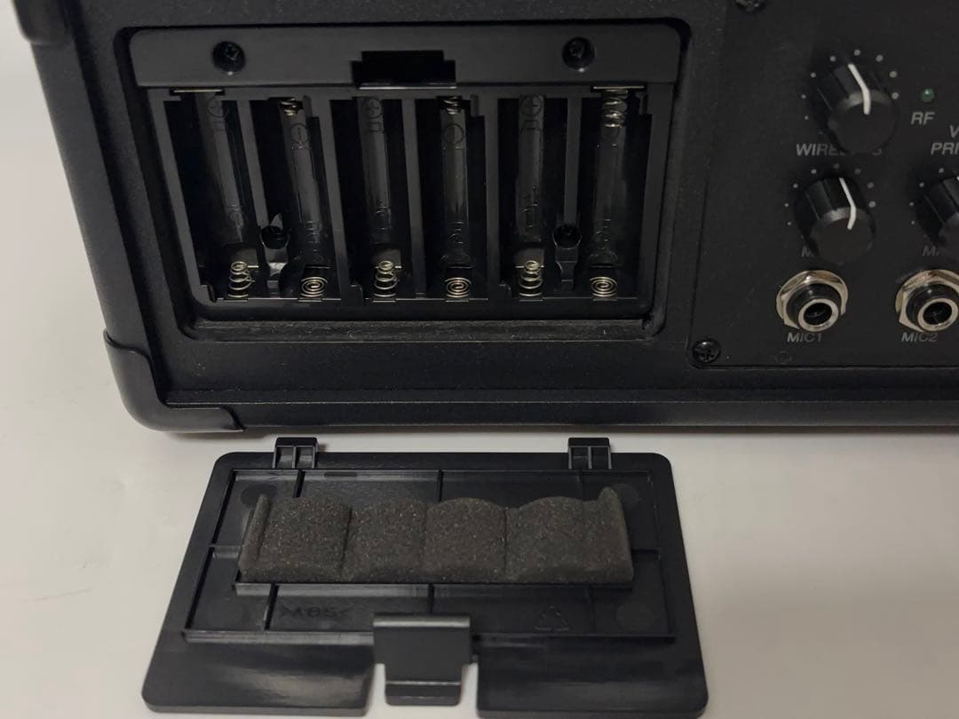 動作OK SANWA マイク付き 拡声器スピーカー MM-SPAMP4 -500