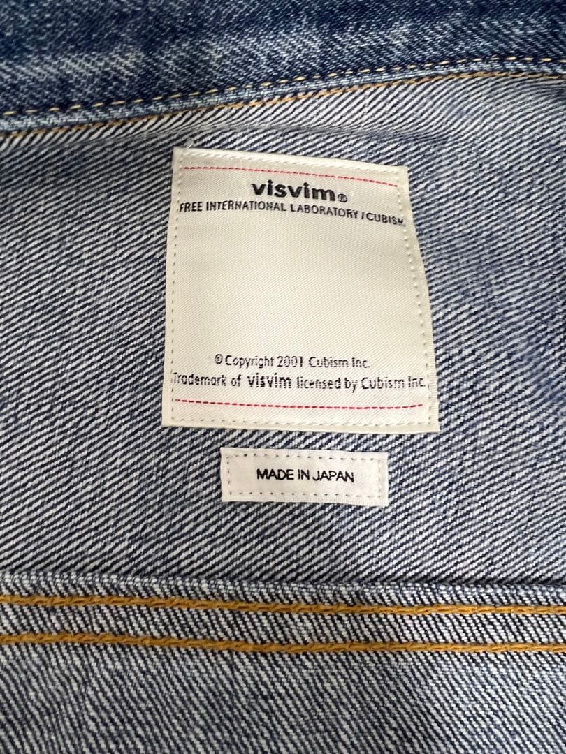 visvim デニムジャケット インディゴ