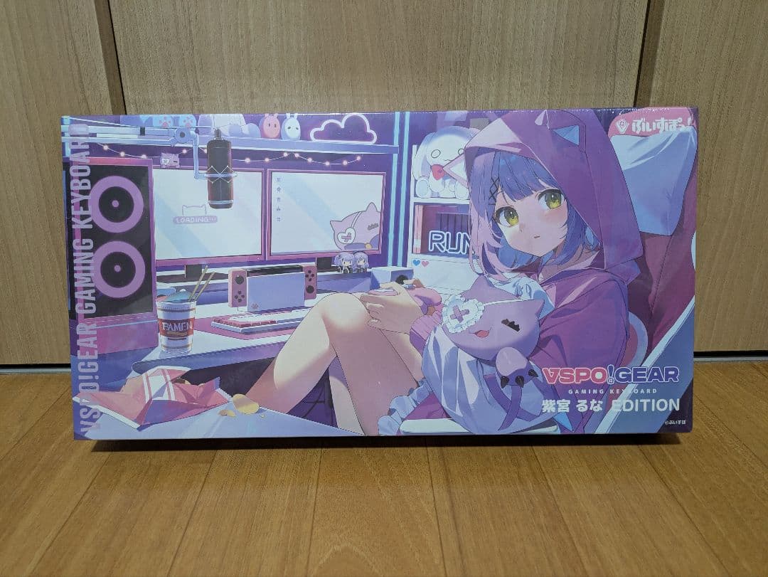 VSPO! GEAR ゲーミングキーボード 第1弾 紫宮るな 新品未使用