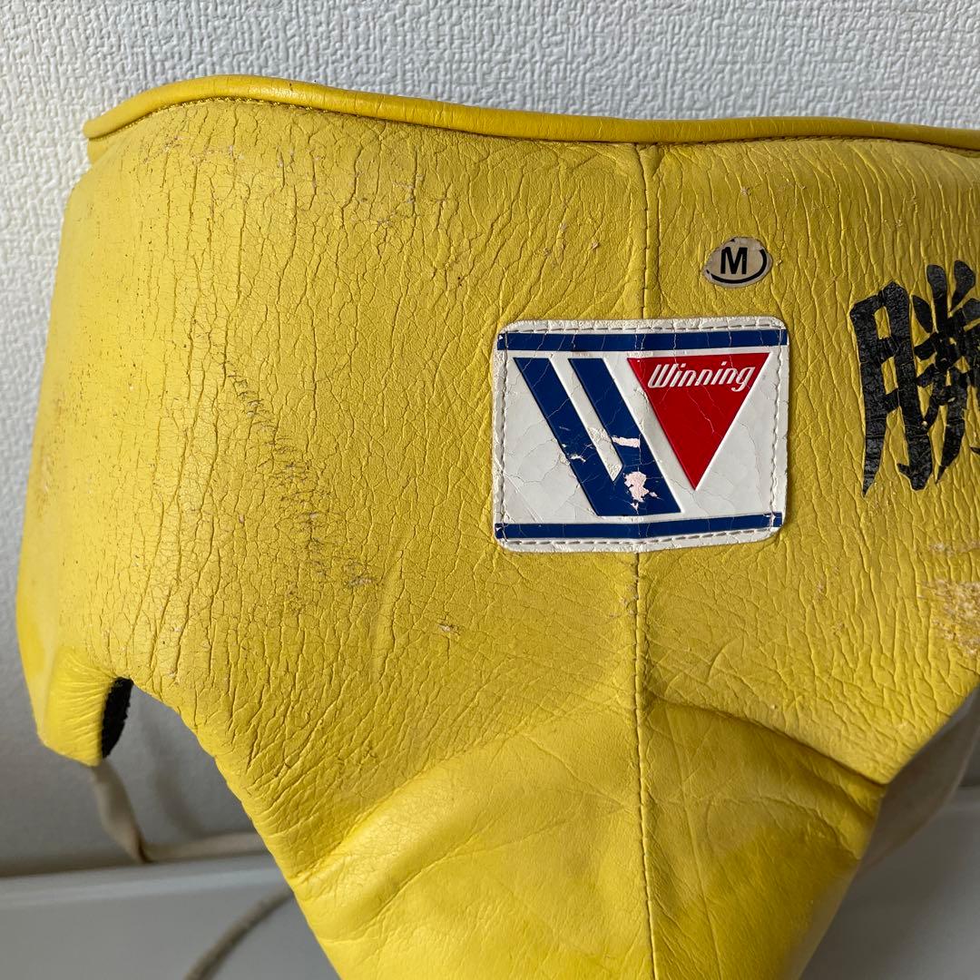 Winning ボクシングサポーター Mサイズ イエロー