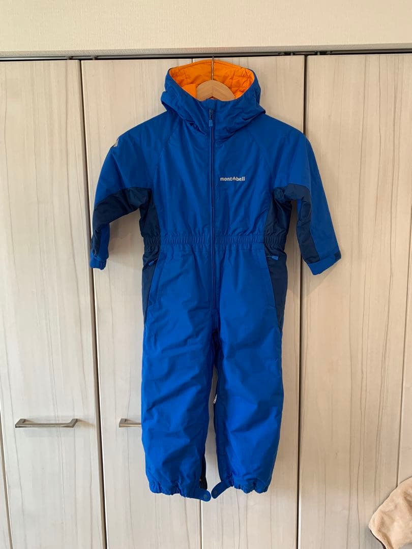 mont-bell モンベル キッズ110 ジャンプスーツ　カバーオール