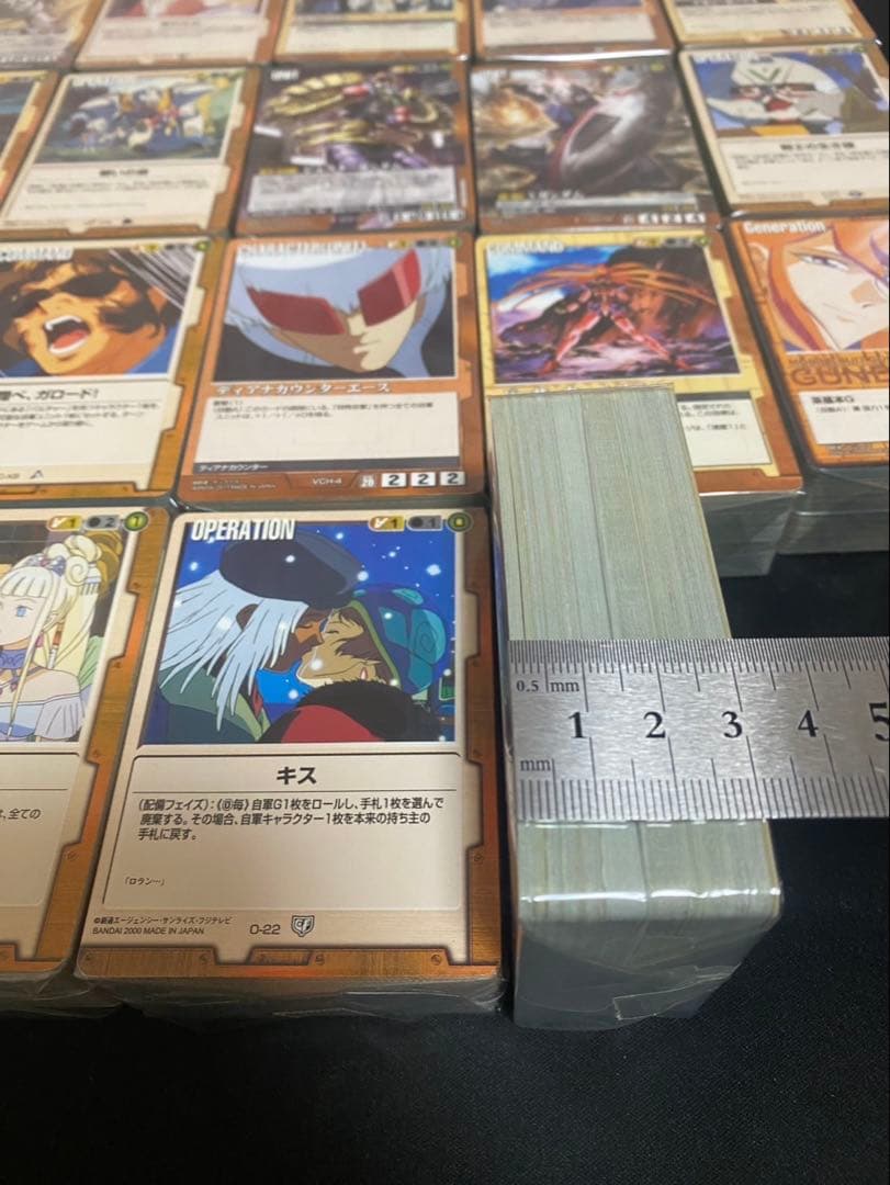 ガンダムウォーカード 茶まとめ売り⑫約2200枚 ギンガナム軍など