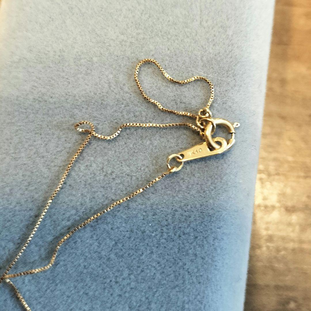 一粒　ダイヤモンド　ネックレス　トップ　18金　ゴールド