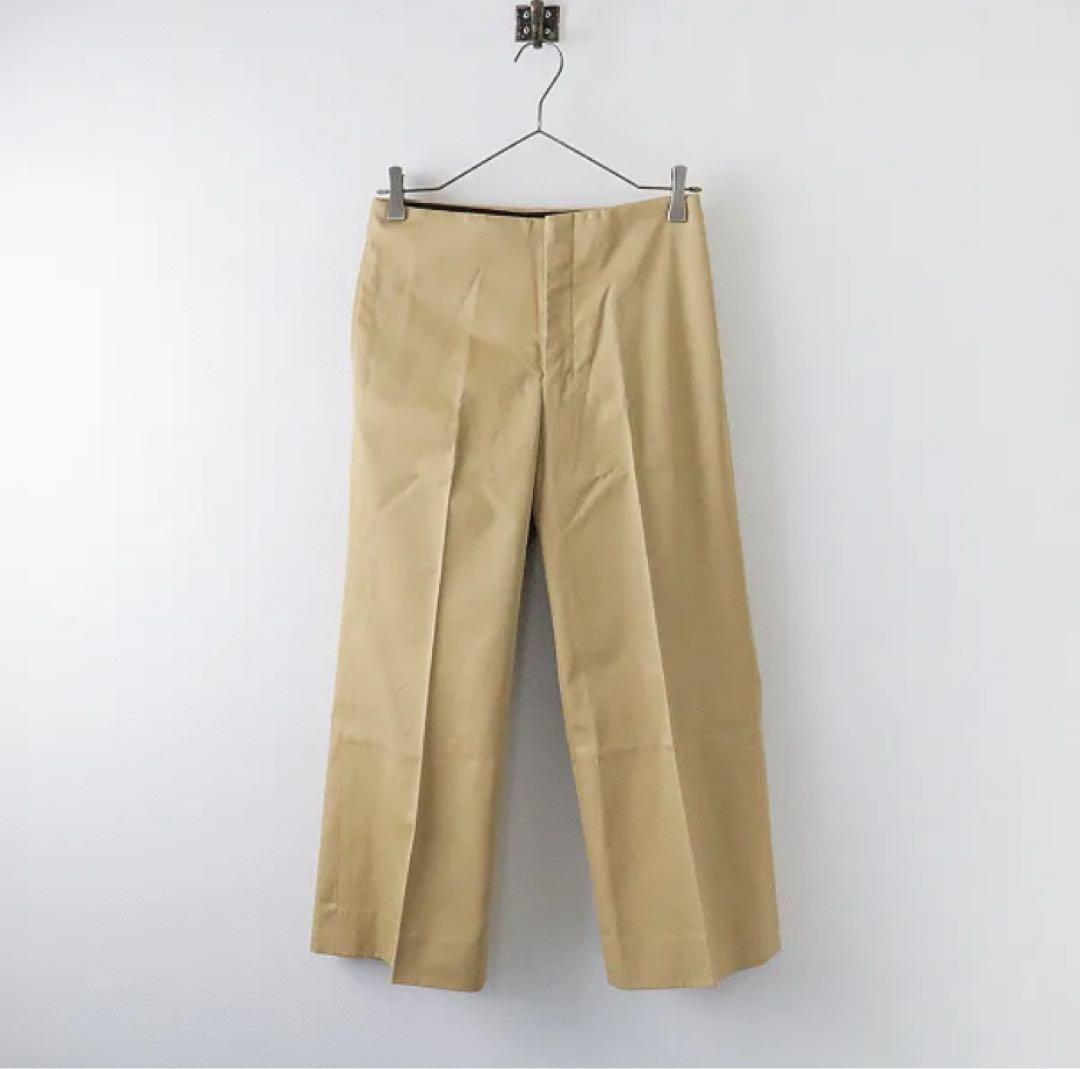【美品】MADISON BLUE マディソンブルー★ベージュ ワイドパンツ 02