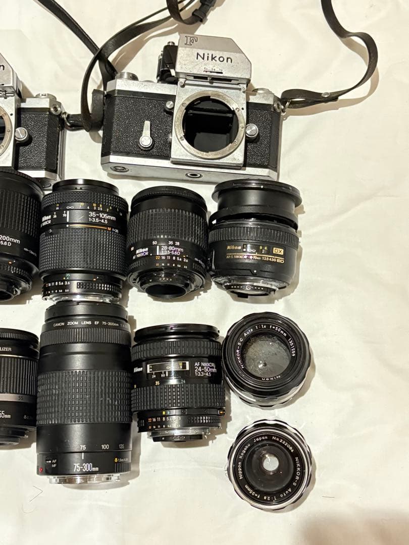 Nikon Fフォトミック AF NIKKOR canon EF レンズ まとめ