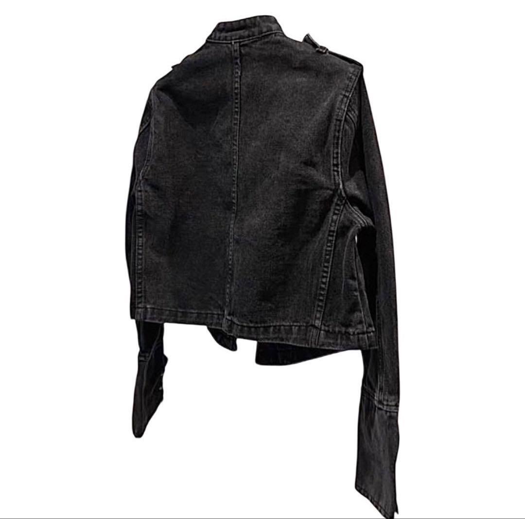 ジャケット・アウター Women's denim Napoleon Jacket opium y2k