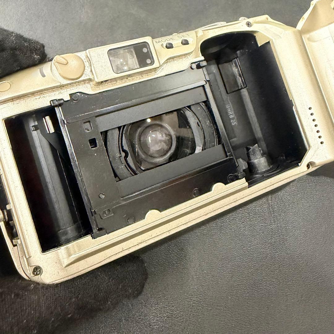 オリンパス コンパクトカメラ mju-Ⅱ ZOOM 通電のみ確認 現状品