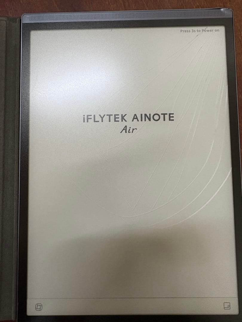 ジャンク品　デジタルノート、iFLYTEK AINOTE Air2