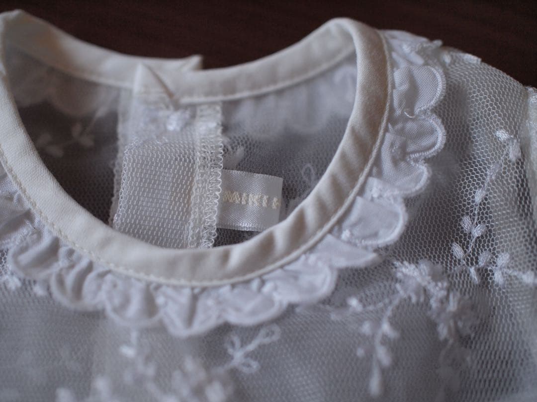 【超美品】ミキハウス セレモニードレス お宮参り 退院着 お食い初め