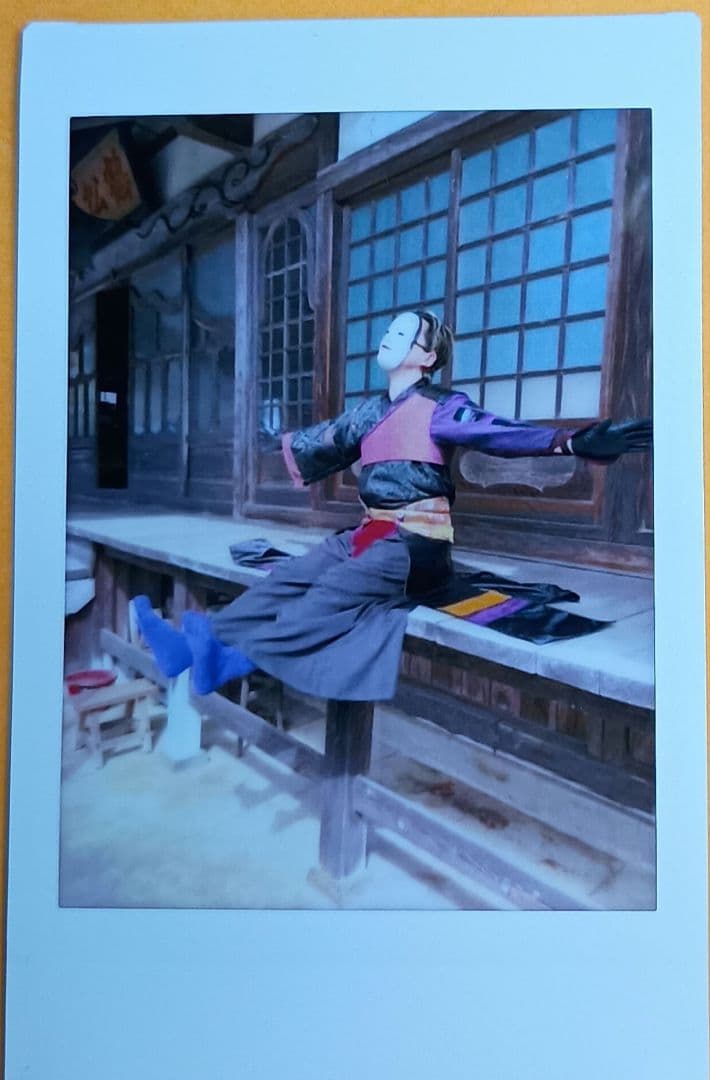 O-MENZ　チェキ　おかめ　戦国衣装　JAPAN