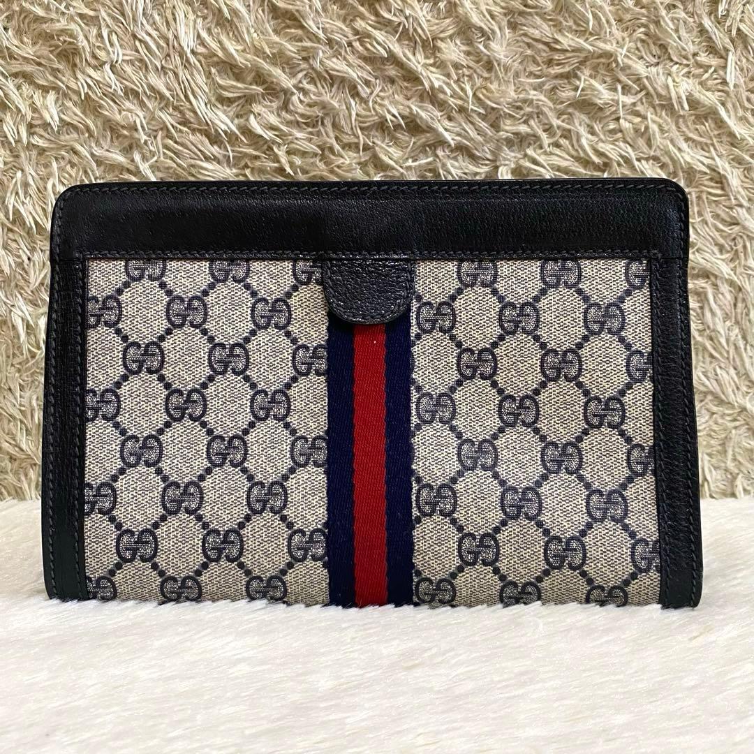 ✨美品✨ OLD GUCCI クラッチバッグ ヴィンテージ GGスプリーム