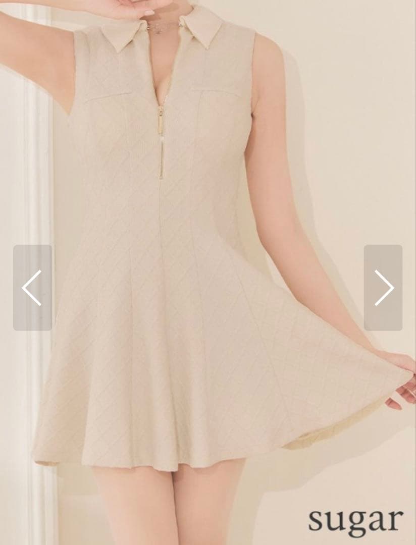 【新品タグ付き】ROBE de FLEURS 新作ミニドレス