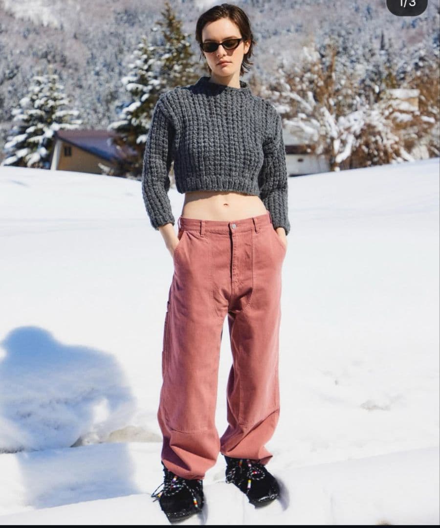 shishikui Painter pants / D.PINK 34 百々千晴