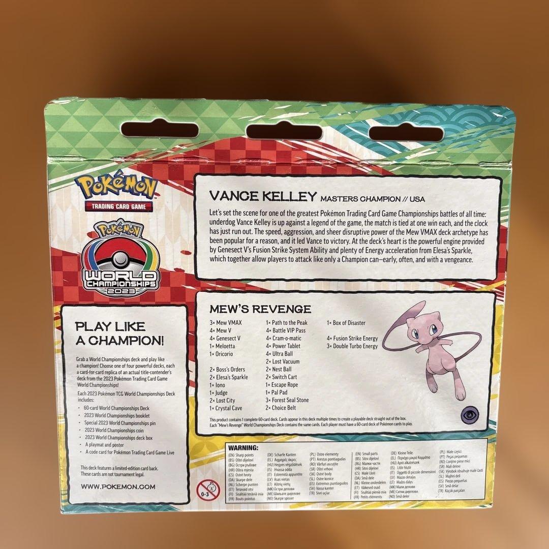 ポケカ　ワールドチャンピオンシップ　ミュウ　海外版