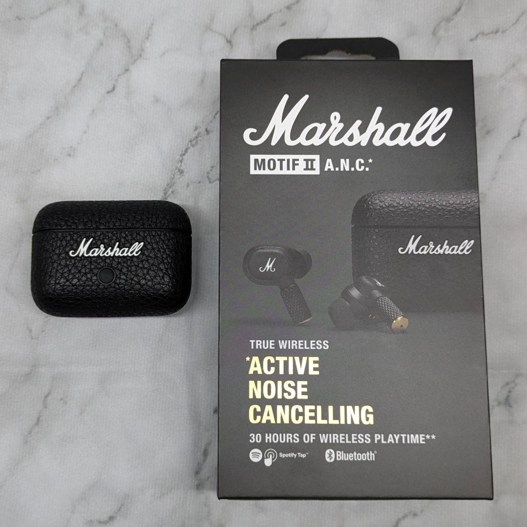 美品♪Marshall MOTIF Ⅱ A.N.C. マーシャル イヤホン
