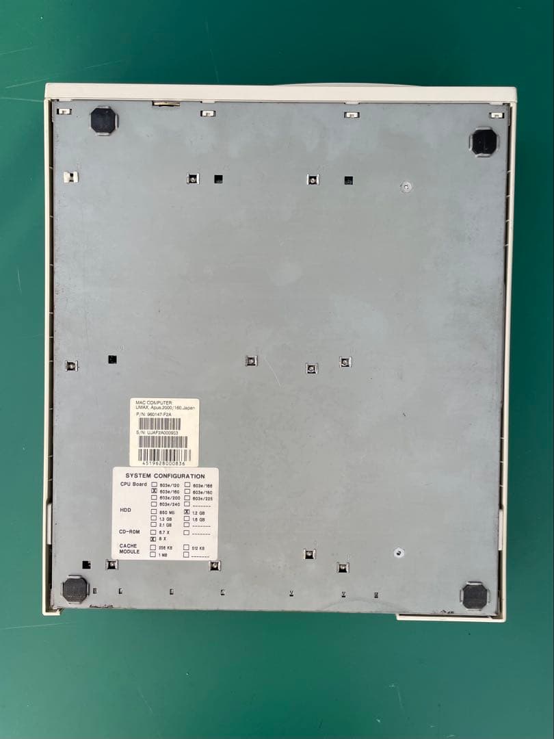 Macintosh互換機UMAX Apus 2000 本体のみ