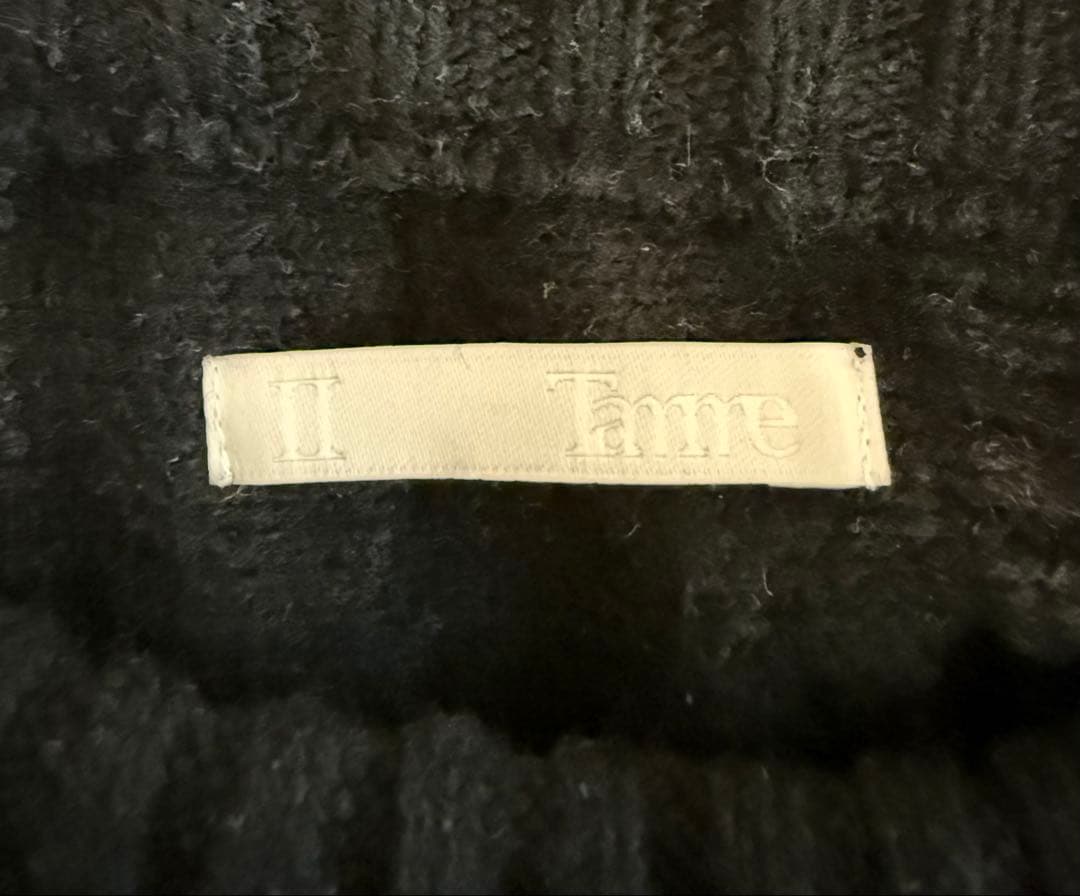 Tamme SLIT 3D KNIT ドッキング ニット 切り替え sacai