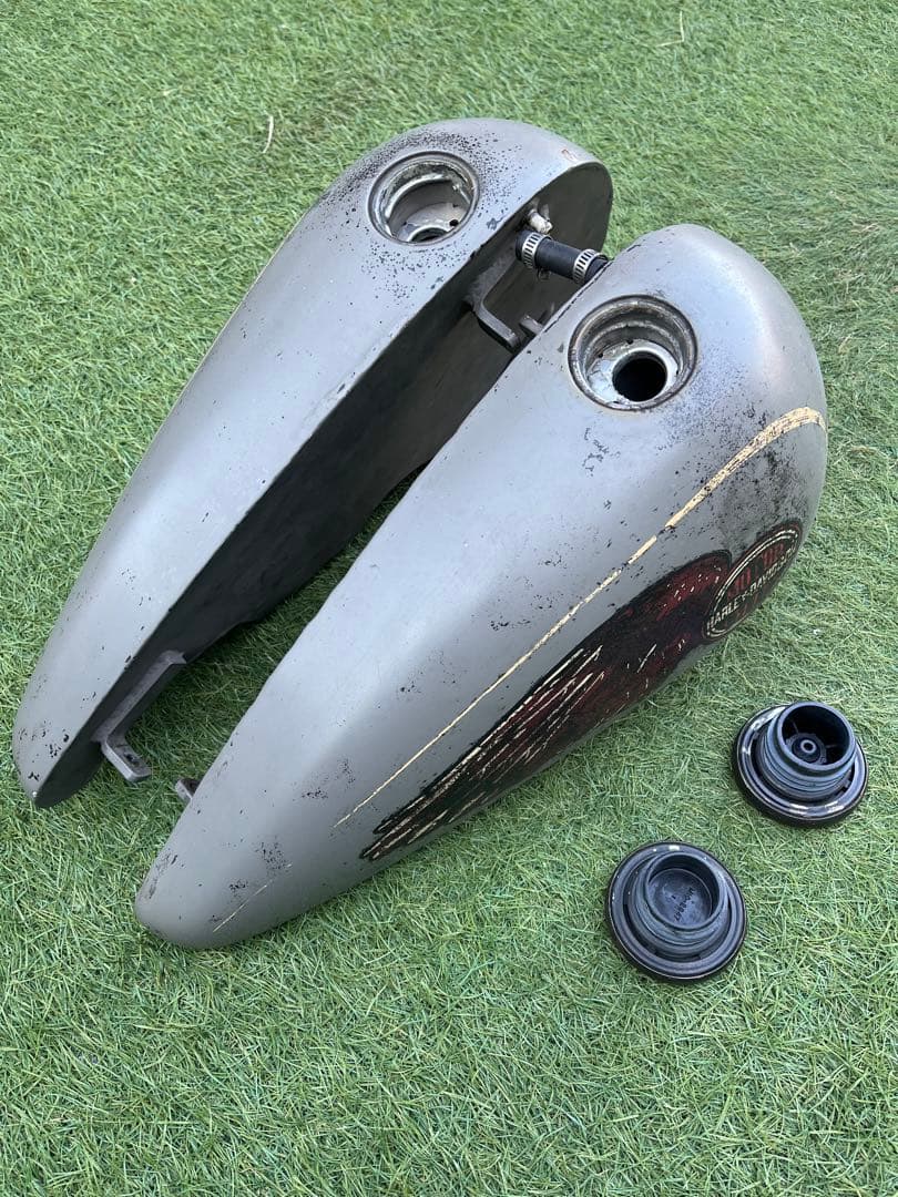 ハーレー ダビッドソン ワンオフ 分割タンク