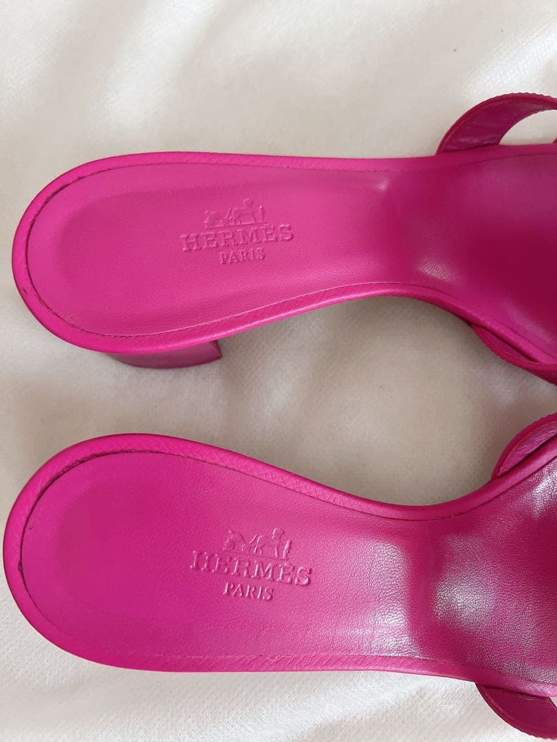 エルメス　オアジス⭐︎ローズアザレ　37⭐︎箱付き