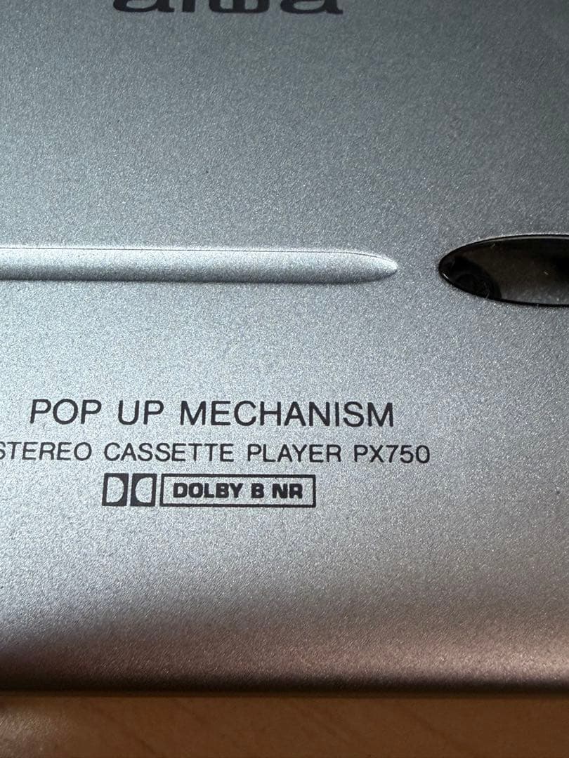 aiwa ステレオカセットプレーヤー PX750