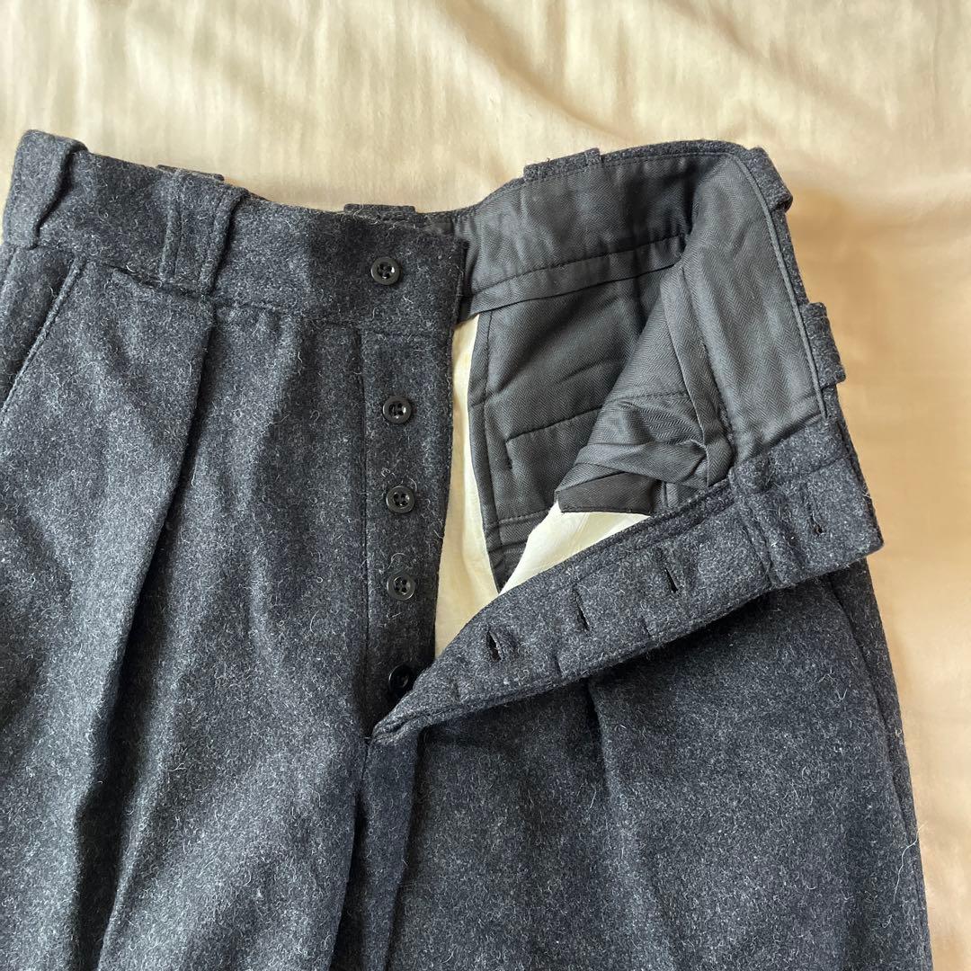 【RRL】 ウールタックトラウザー 90s 三つ星タグ