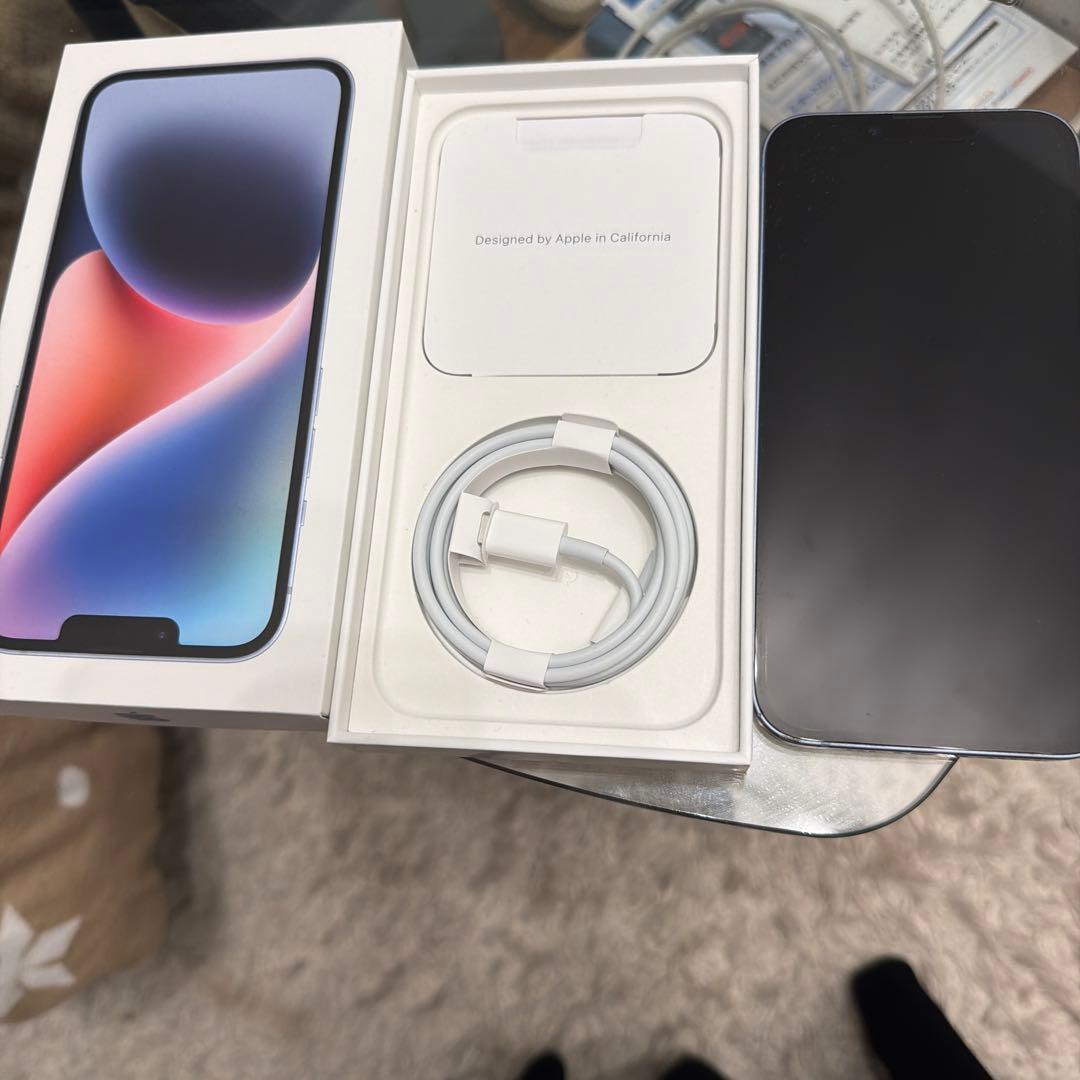iPhone14 本体 ブルー 128GB