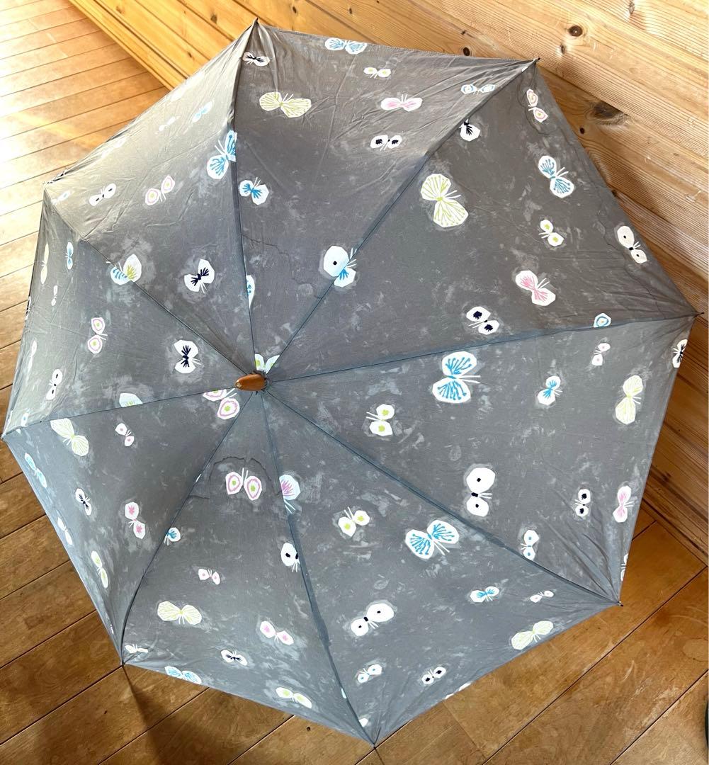 ミナ ペルホネン hana hane折りたたみ晴雨兼用傘