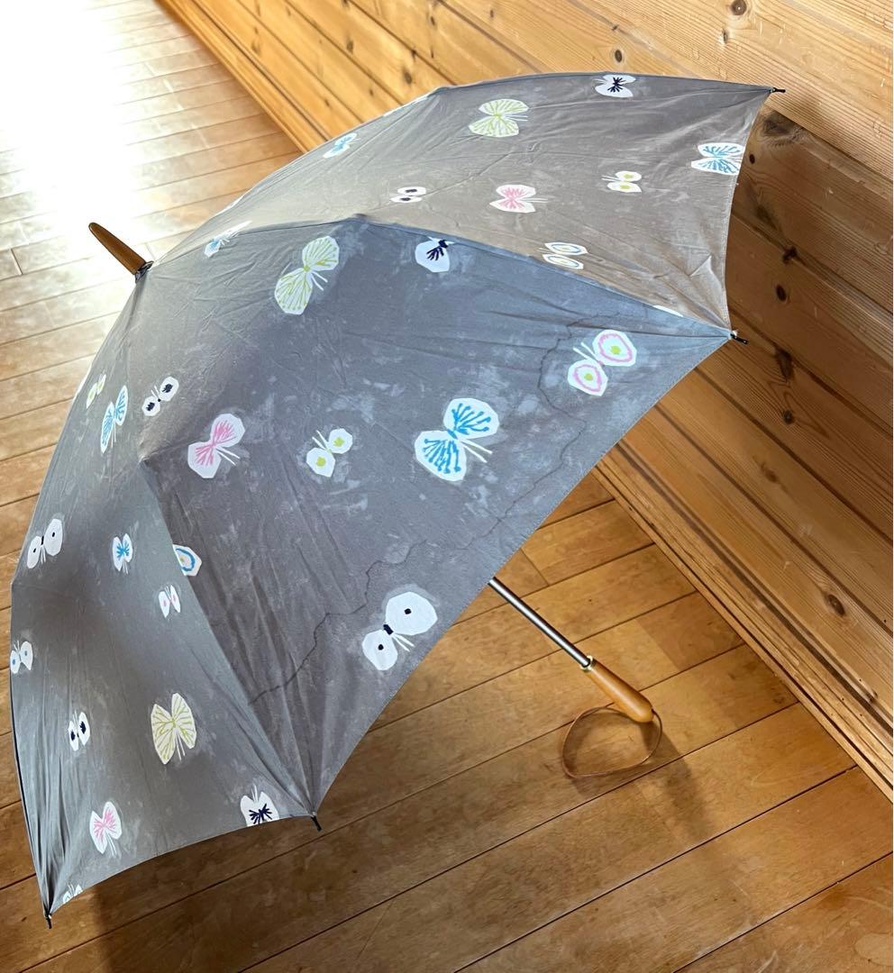 ミナ ペルホネン hana hane折りたたみ晴雨兼用傘