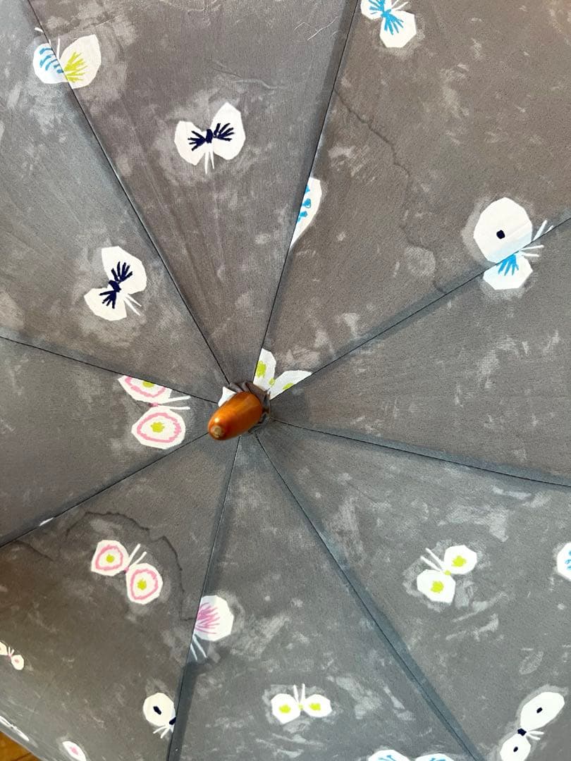 ミナ ペルホネン hana hane折りたたみ晴雨兼用傘