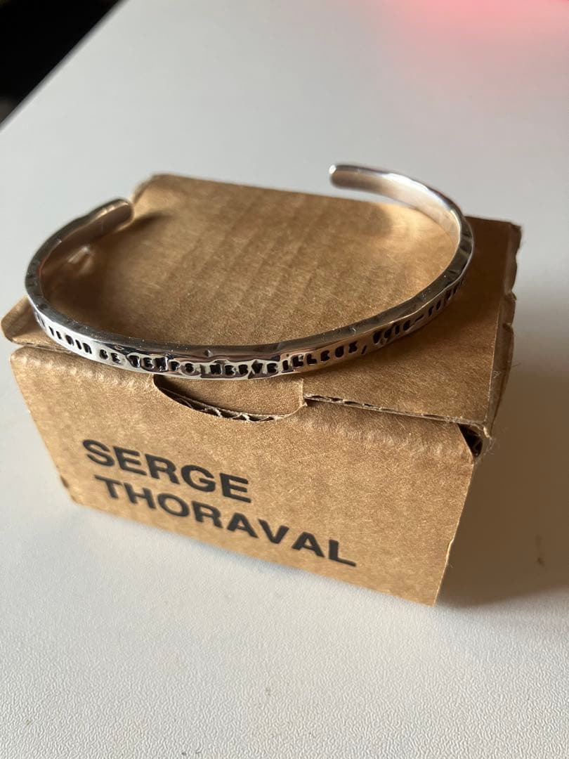 SERGE THORAVAL シルバーバングル