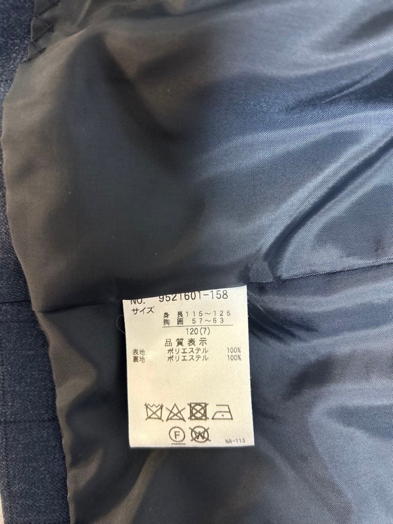 Petit main プチマイン　ネイビー　フォーマルスーツ120 5点セット