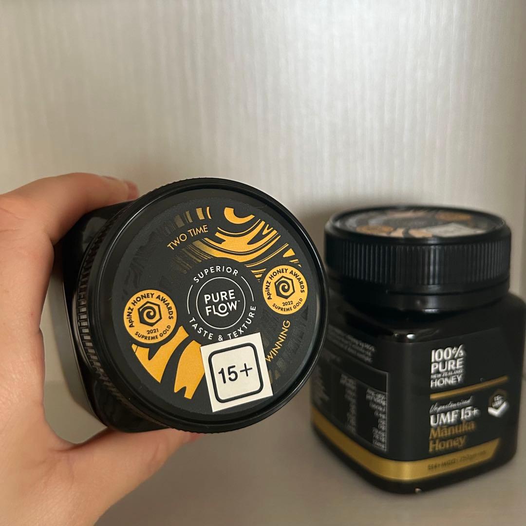 100%ピュア ニュージーランド マヌカハニー UMF15＋　2個