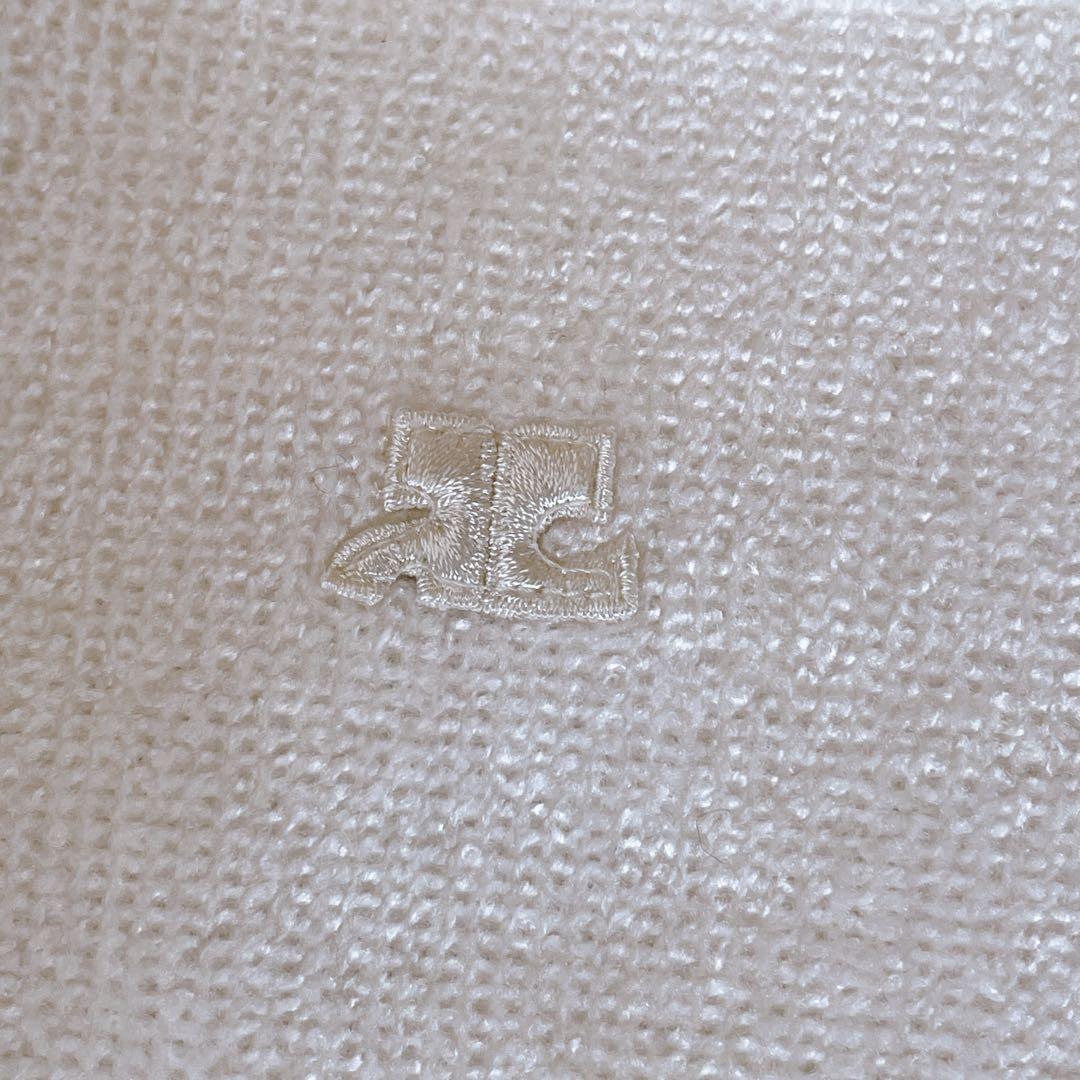 極美品♡courreges クレージュ ロゴマーク ひざ丈ワンピース