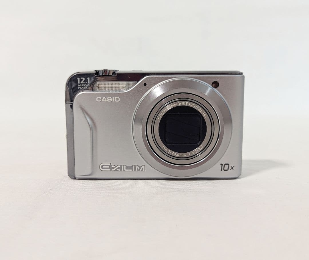 CASIO EXILM EX-H10 コンパクトデジタルカメラ シルバー