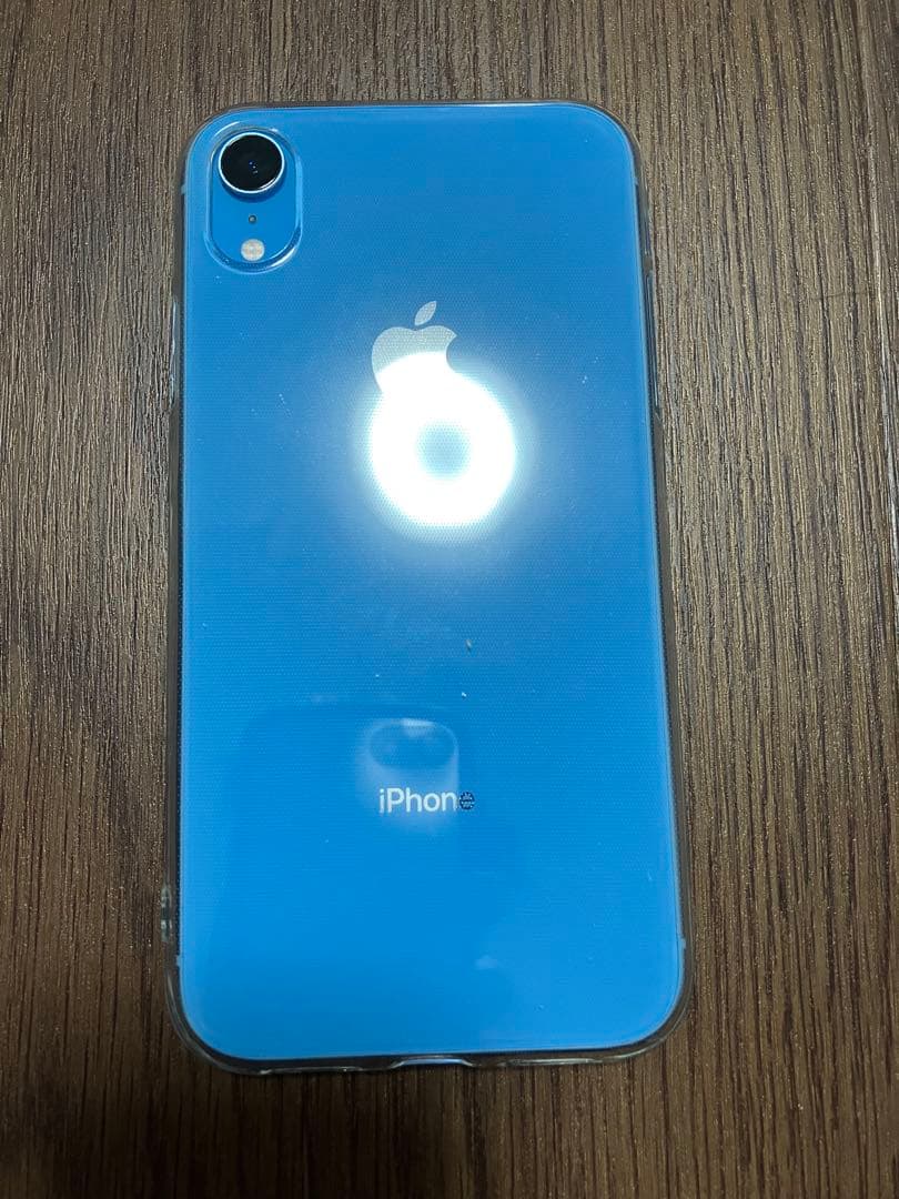iPhone XR ブルー 本体 256㎇SIMフリー中古