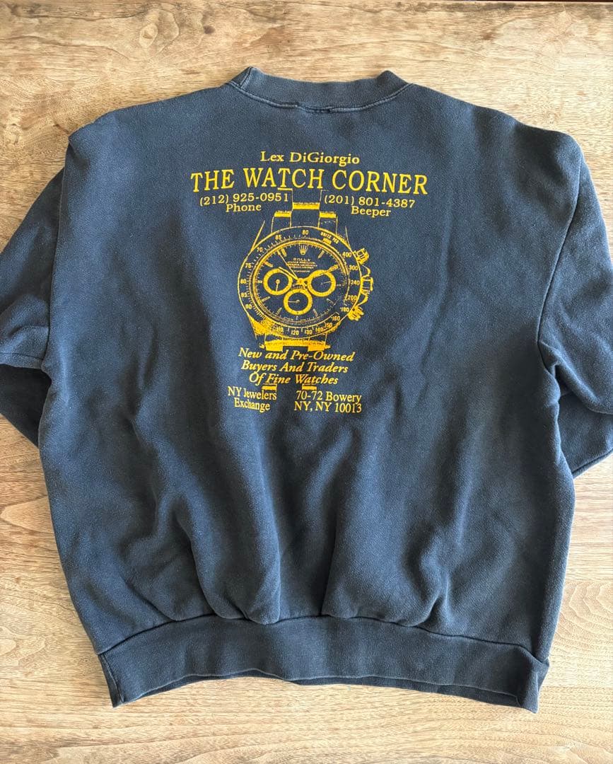 ROLEX デイトナ　ノベルティー　ヴィンテージ　トレーナー