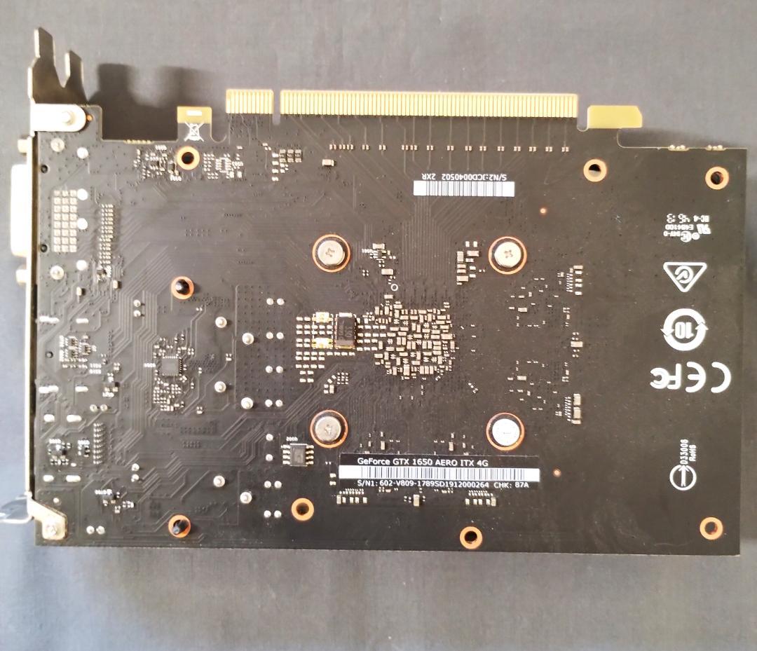 グラボ/GTX1650 4GB/動作確認済み/FFベンチ完走/送料無料 [8]