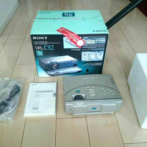 プロジェクター SONY 箱、説明書付き