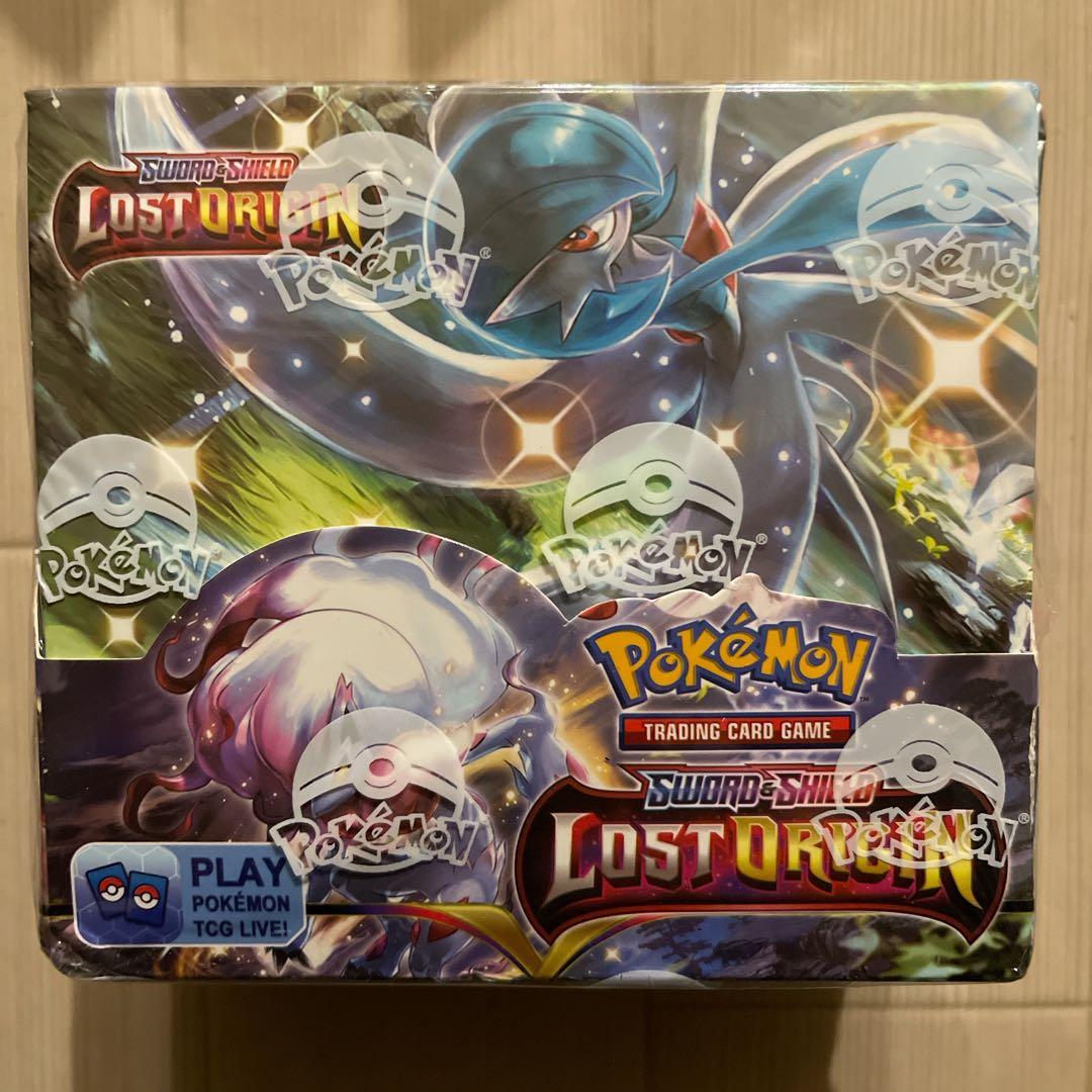 ポケモンカード　英語　Lost originブースターボックス　シュリンク付き