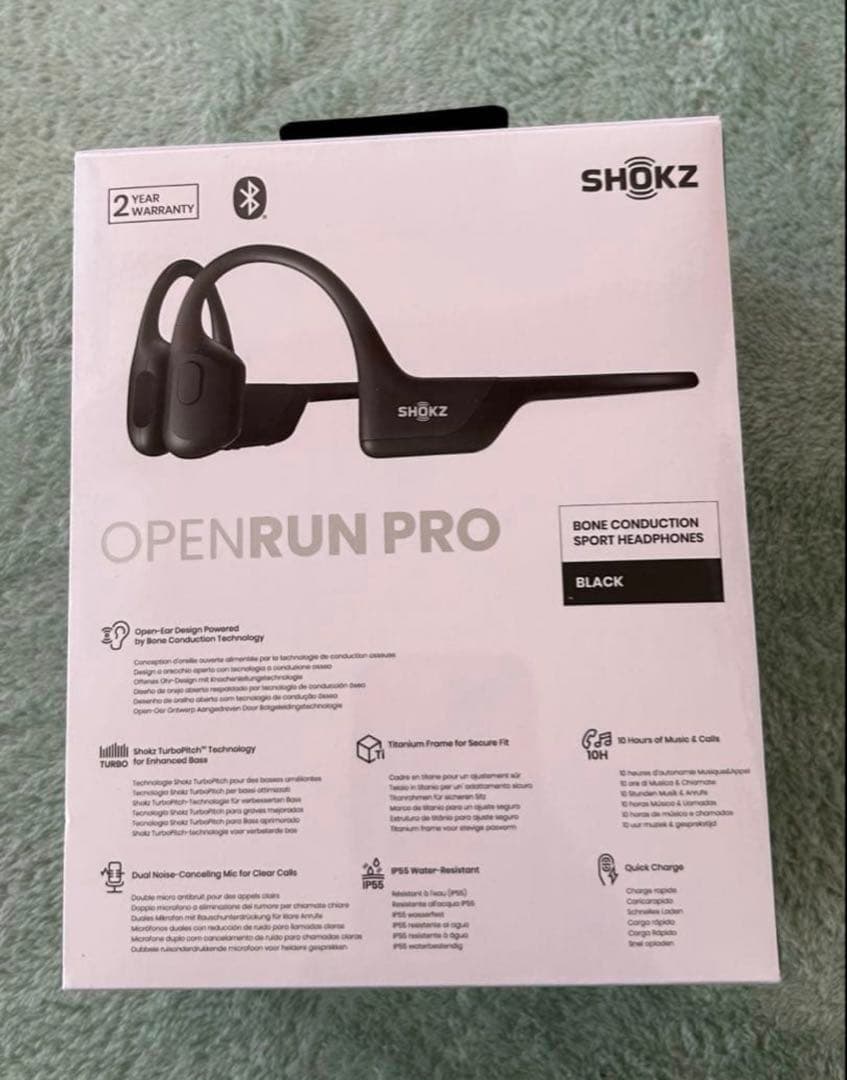 新品未開封SHOKZ OPENRUN PRO ブラック