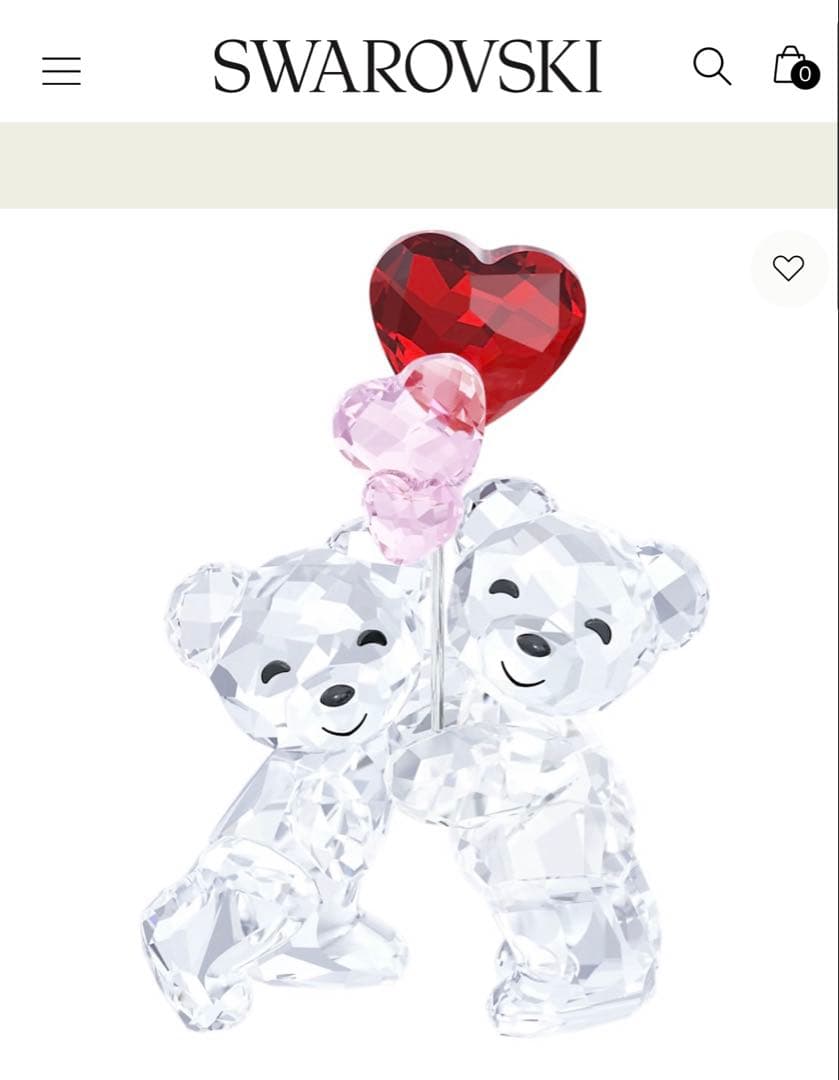 スワロフスキー　Kris Bear クリスベア