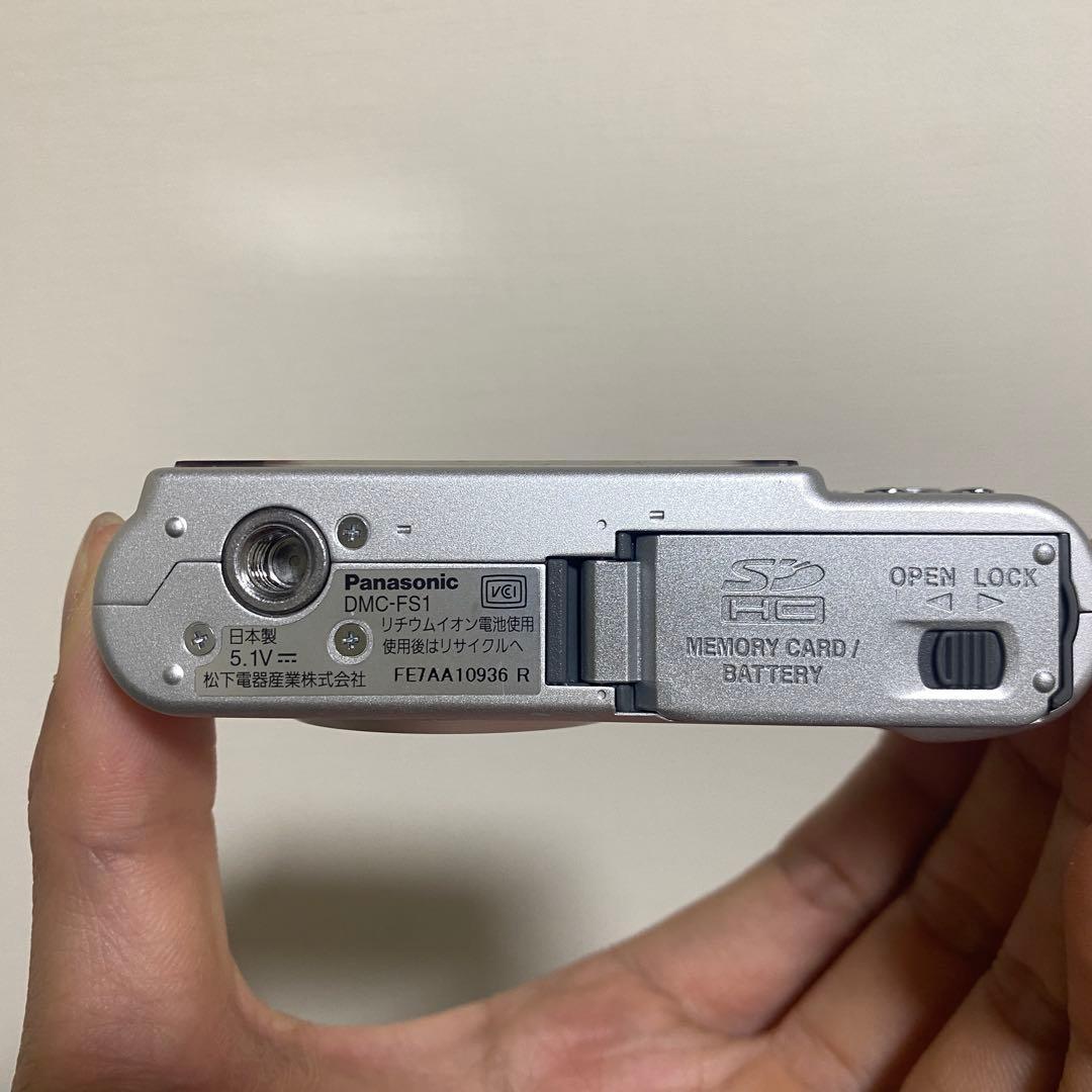 【美品・完動品】Panasonic DMC-FS1 CCDコンデジ ライカレンズ