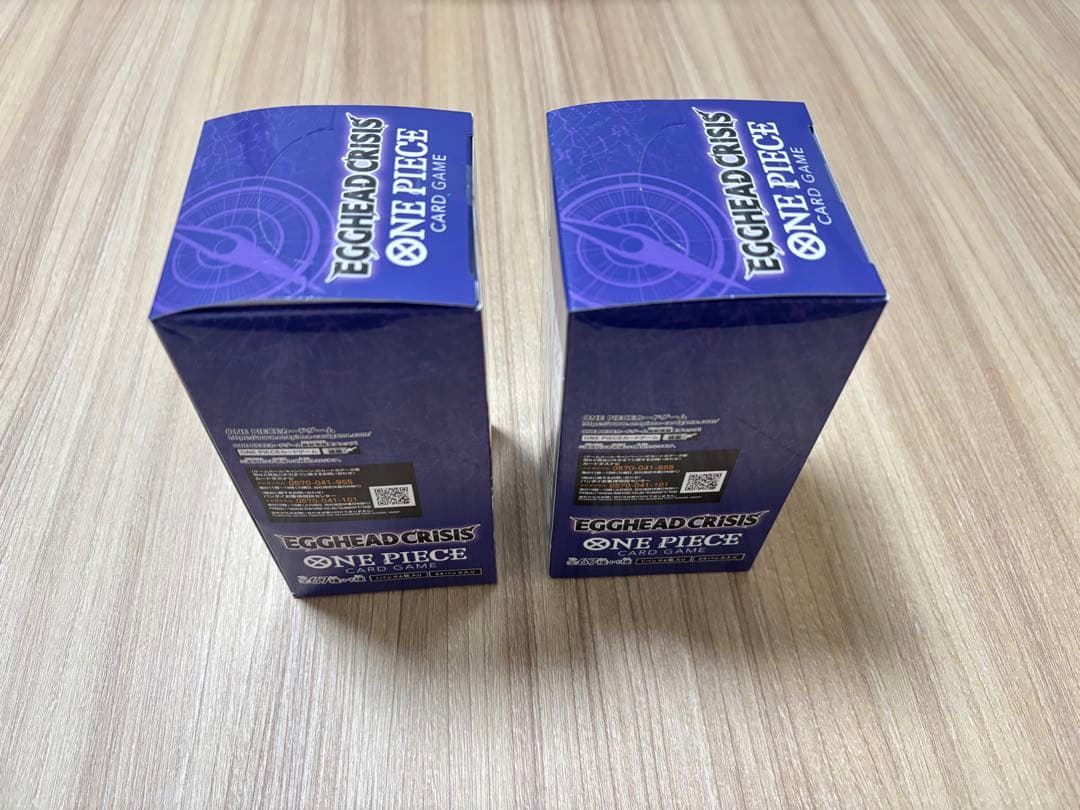 【新品未開封】EGGHEAD CRISIS ONE PIECE カードゲーム2箱