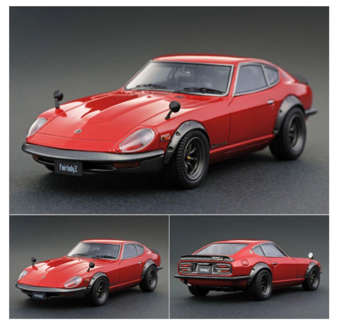 イグニッションモデル　1/43 フェアレディ　Z-G HS30 レッド