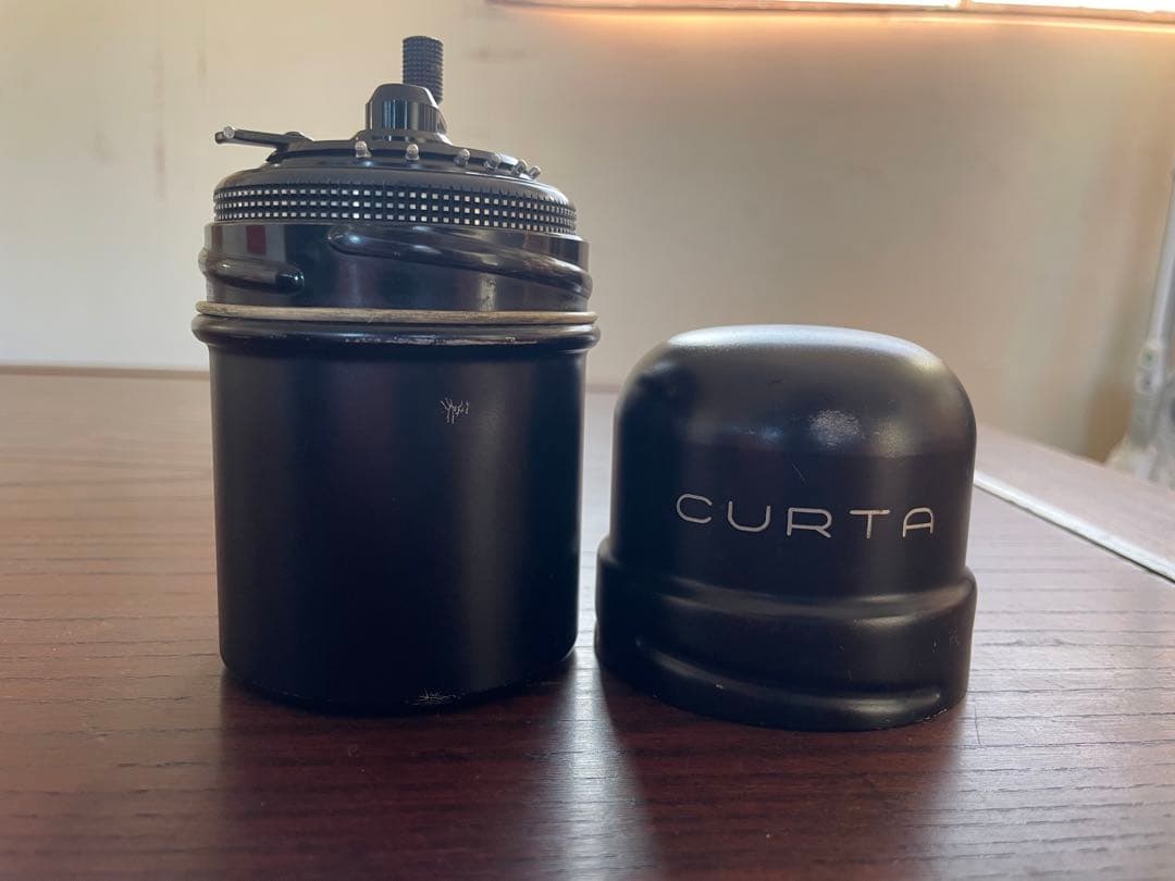 Curta Typell クルタ タイプ2 機械式計算機 手回し計算機 ケース付